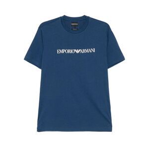 Emporio Armani Blue T-Shirts & Vests - T-Shirts Men